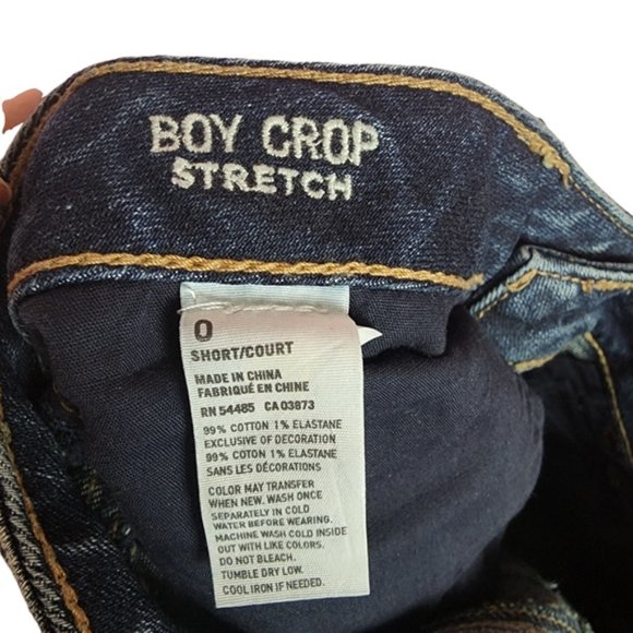 American Eagle Boy crop jeans size 0/28 - Picture 7 of 9